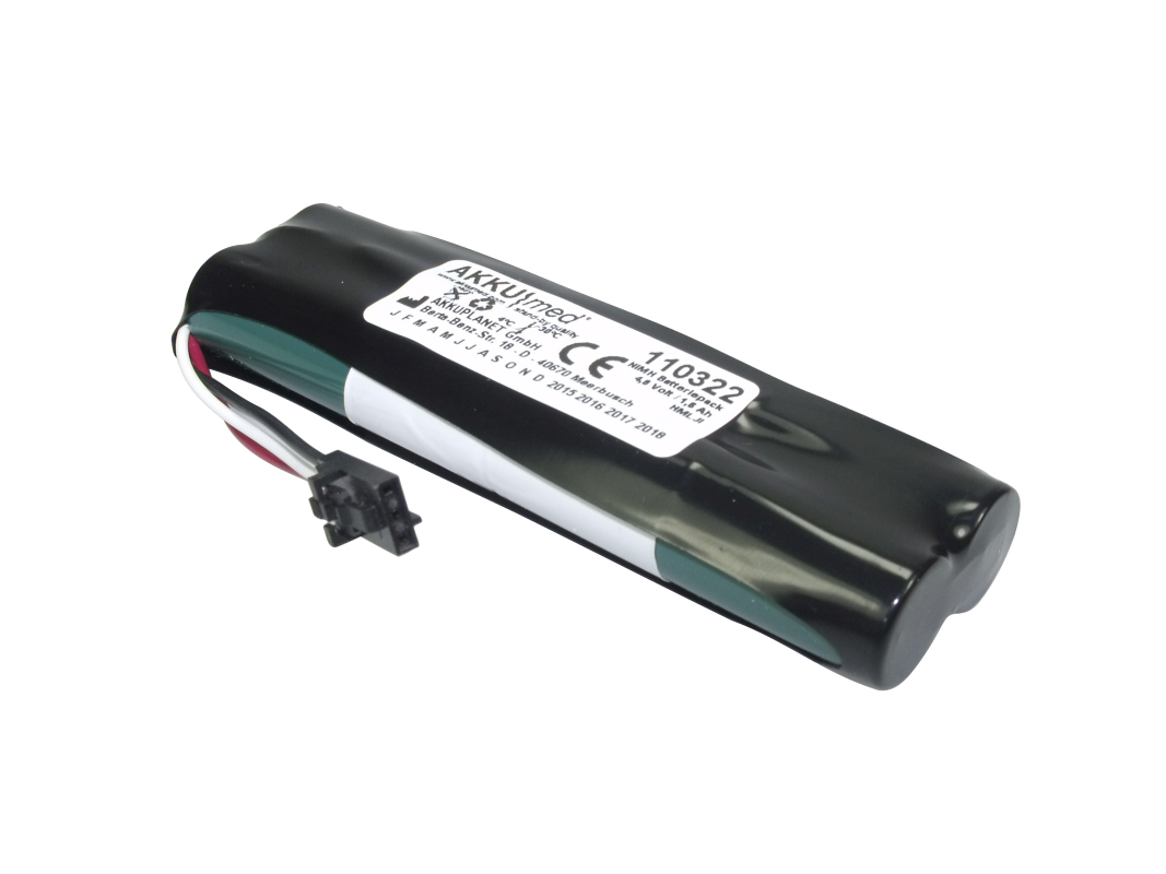 AKKUmed NiMH battery suitable for Dolphin medical pulse oximeter 2150
