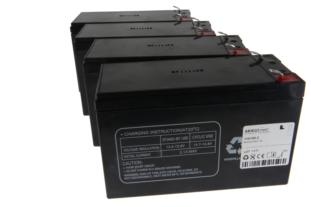 AKKUmed lead-acid battery suitable for Maquet OR table Alphamaquet type 1150.01A1