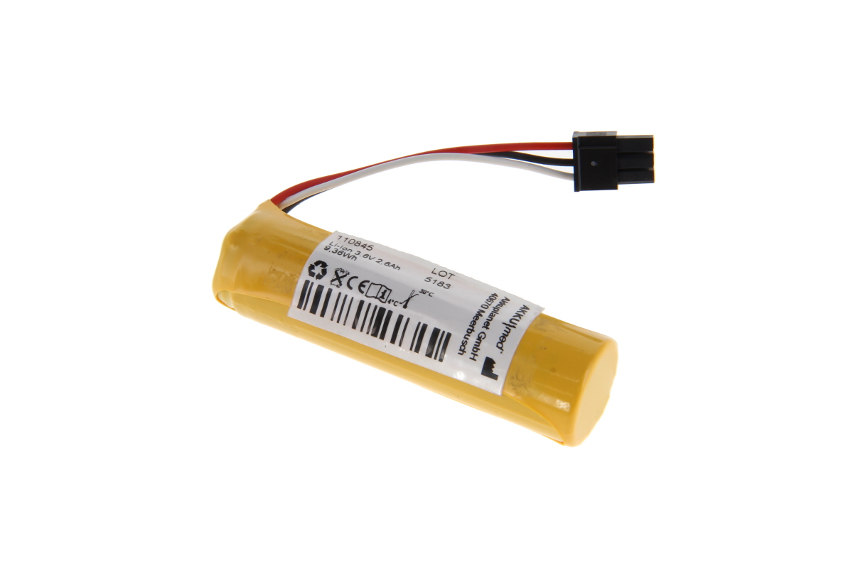 AKKUmed Li Ion battery suitable for Respironics Bilicheck 2 Bilirubin Ref 1002738 