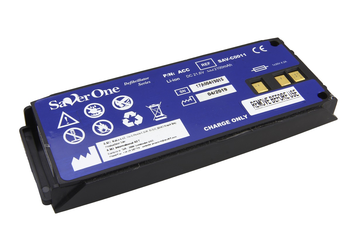 Original Li Ion battery for defibrillator Saver One SAV-C0011