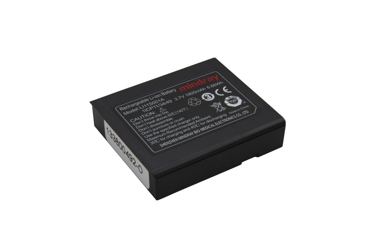 Original Li Ion battery for Datascope Mindray PM60 pulse oximeter LI11S001A, type M05-010004-08 
