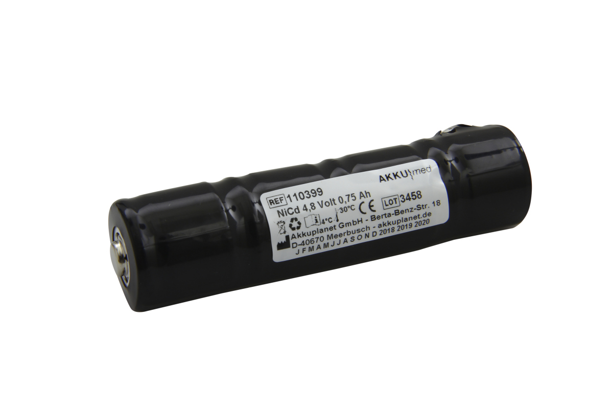 AKKUmed NC battery suitable for Mentor ophthalmoscope 22-4501, 22-4505, 22-4515