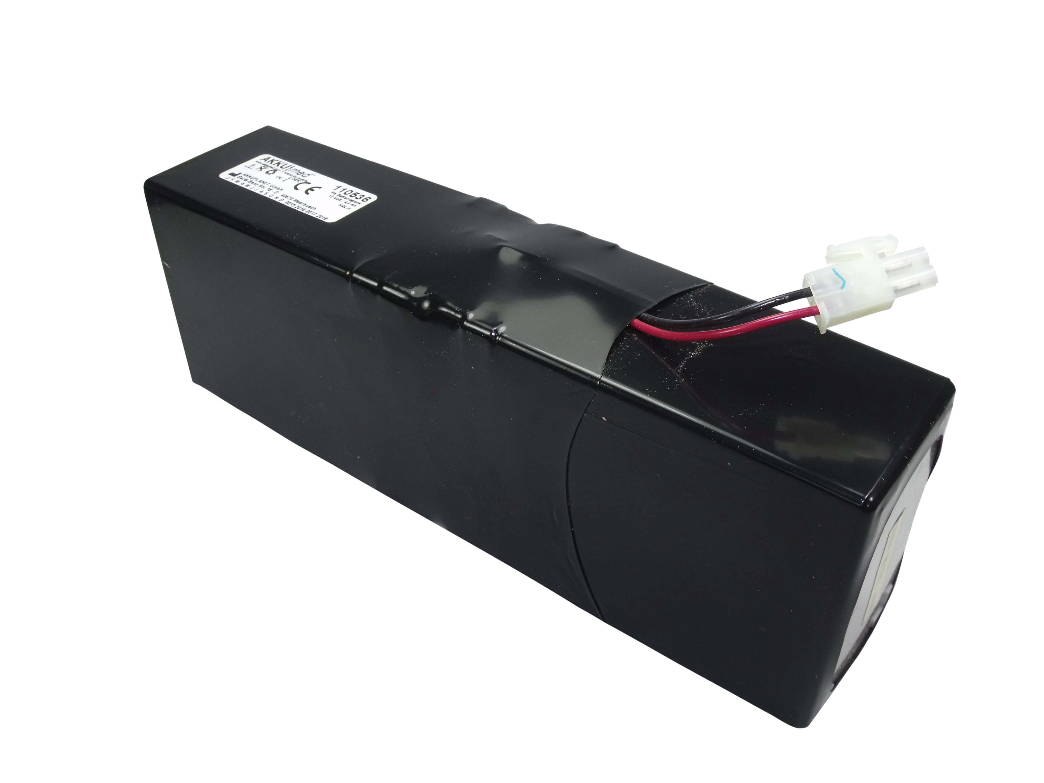 AKKUmed lead-acid battery suitable for Pulmonetic Systems LTV1200 vent - internal battery