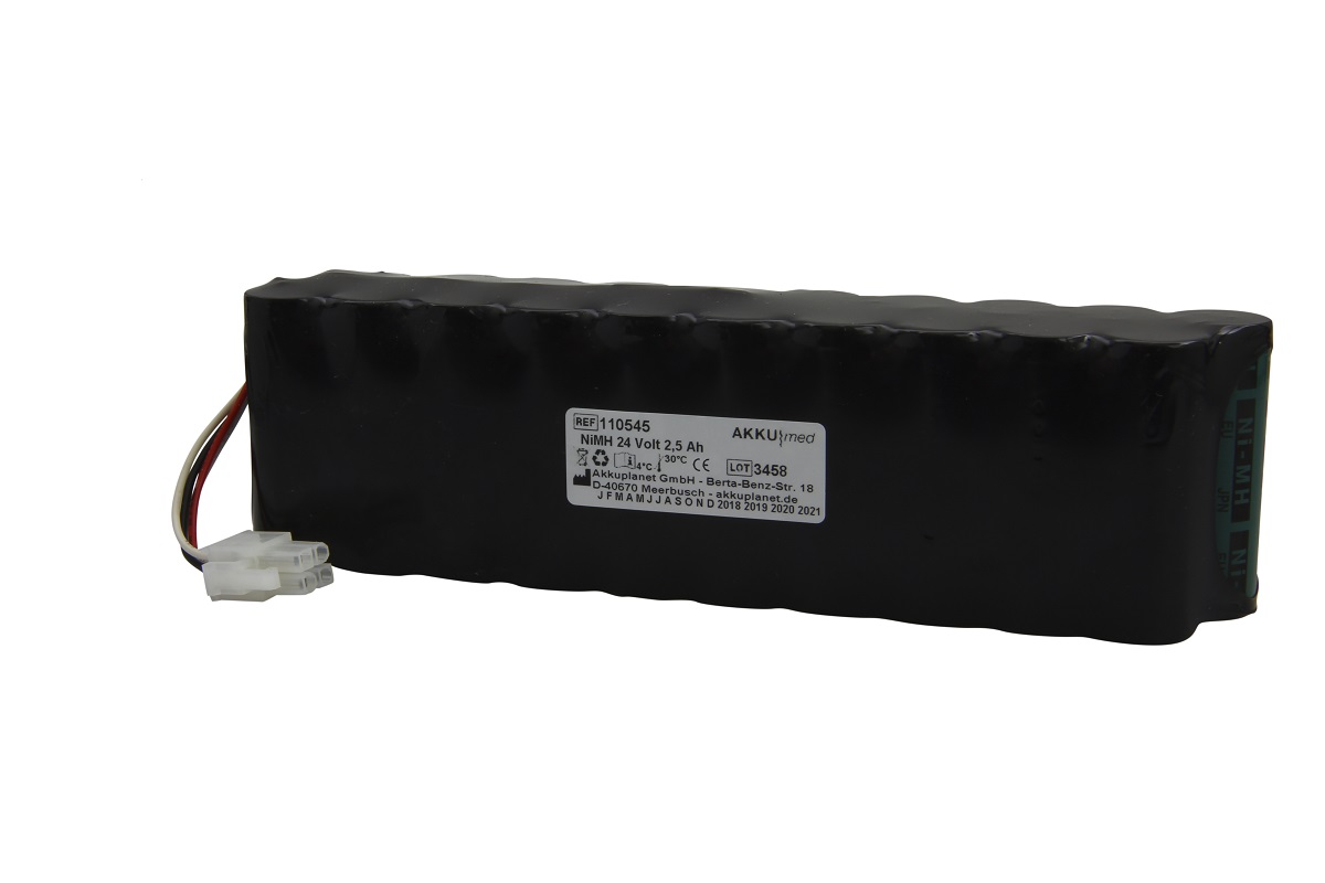 AKKUmed NiMH battery suitable for Hill Rom Lifter Liko, Golvo 8000, 8008