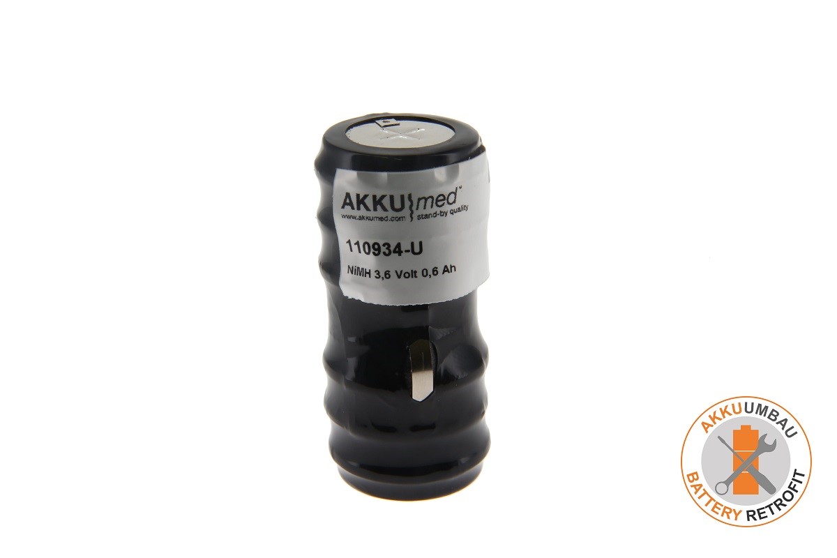 AKKUmed NiMH battery retrofit suitable for Riester 10684 ri-accu for plug- in handles