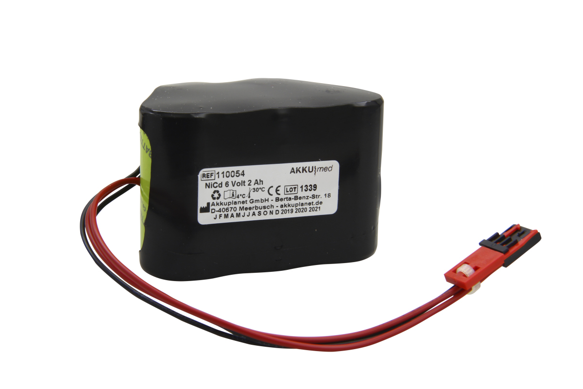 AKKUmed NC battery suitable for MGVG, Döring Combimat IP83, IP85 