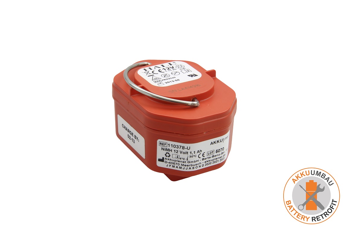 AKKUmed NiMH battery retrofit suitable for ConMed/ Linvatec, Hall Surgical type PRO3520