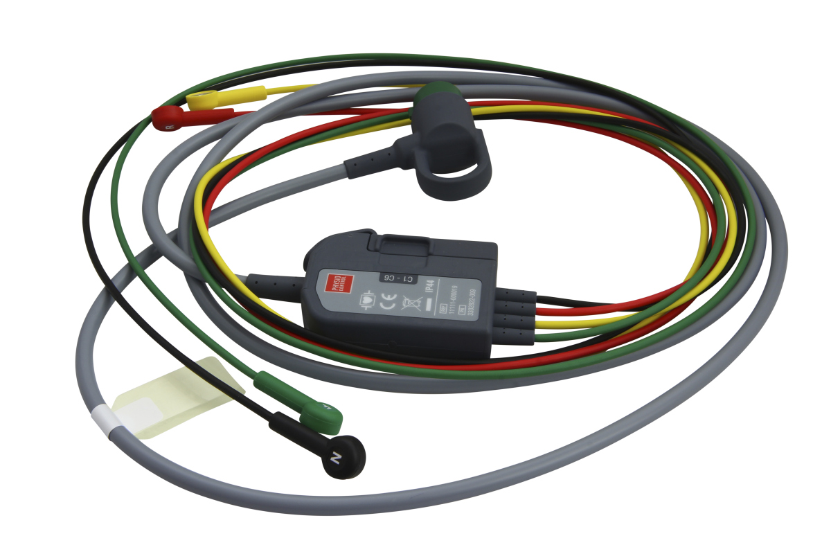 Original Physio Control trunk cable 12-lead incl. Extremity cable 1.5 meter 4-pin according to IEC