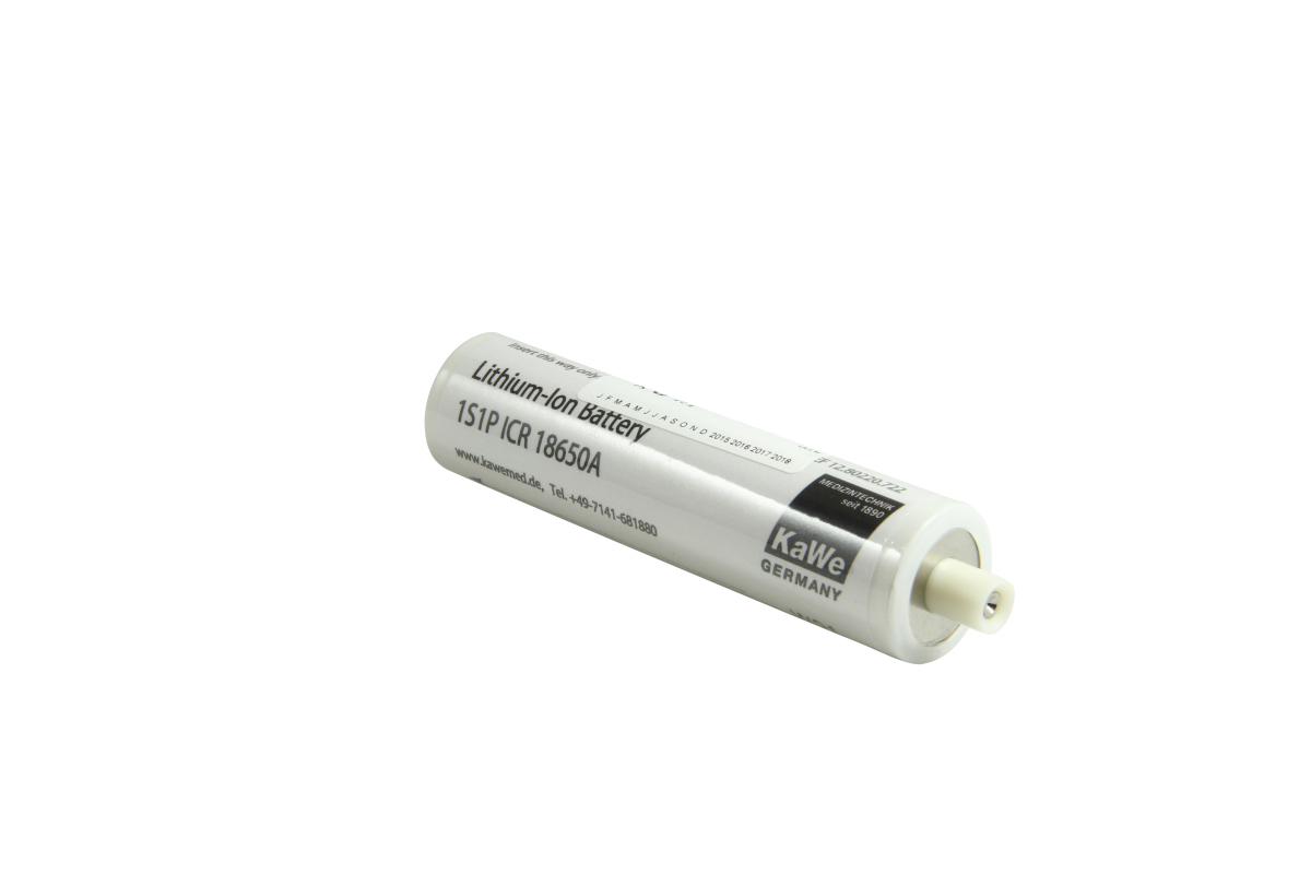 Original Li Ion battery for KaWe type C - Ref 12.80220.722, 1280220722, 1S1P ICR 18650A 
