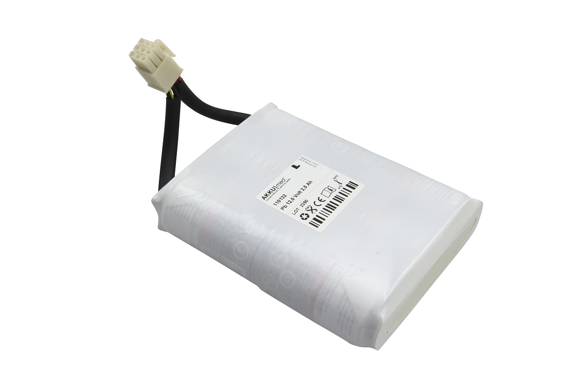 AKKUmed Blei Akku passend für Zoll Defibrillator/ Monitor PD900/ PD1200