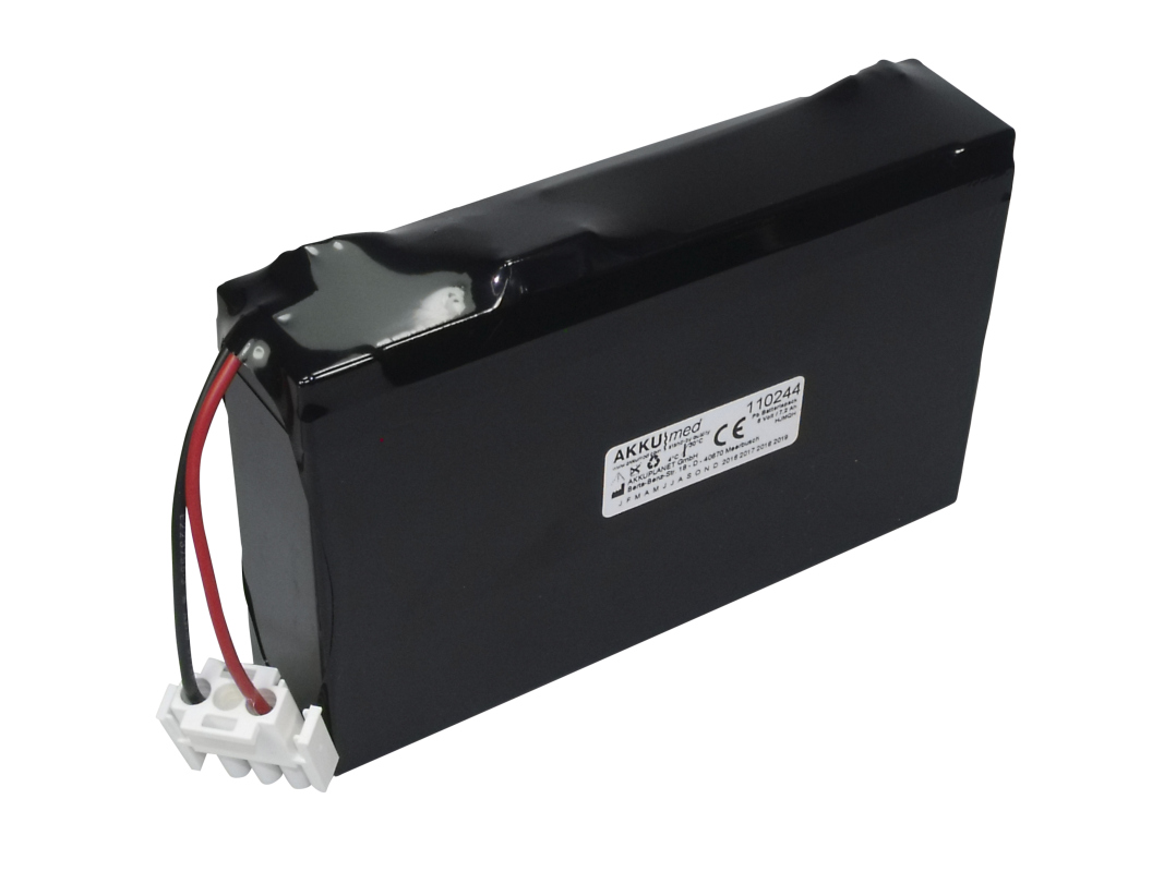 AKKUmed lead-acid battery suitable for HP, Philips Pagewriter 100, 200, 300 i, 300PI Serie, M1770A