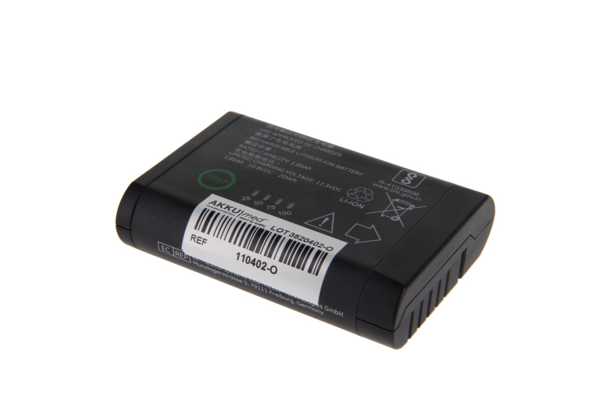 Original Li Ion battery for GE Healthcare Carescape PDM (Patient Data Modul) Mini Dash
