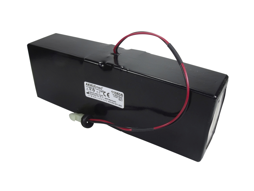 AKKUmed lead-acid battery suitable for Pulmonetic systems LTV900, LTV950, LTV1000 vent