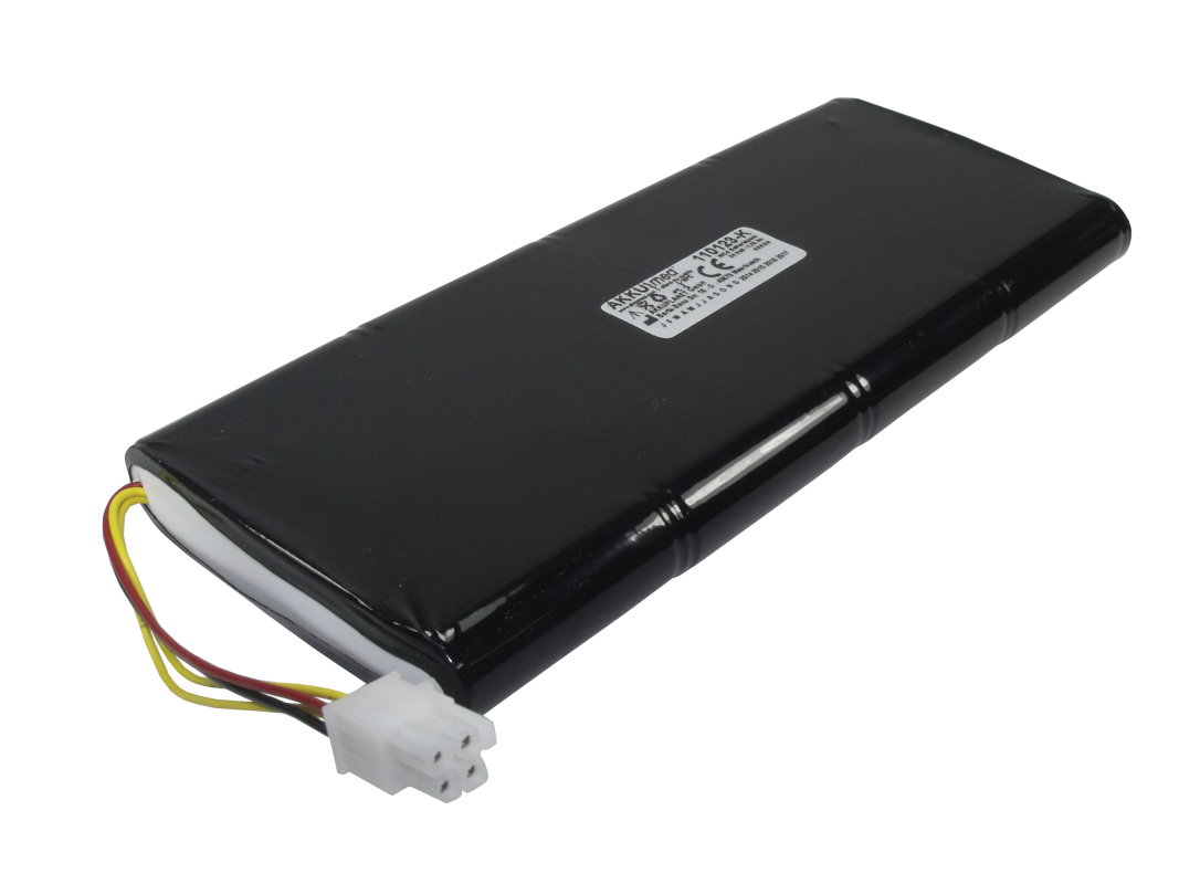 AKKUmed NC battery suitable for Datex Ohmeda monitor compact type CS3, AS3 - short version