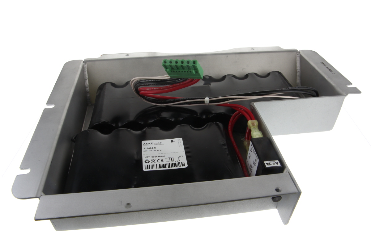 AKKUmed NiMH Akkuumbau für Zonare Medical Systems Z.one Smartcart Battery Typ 85031-00