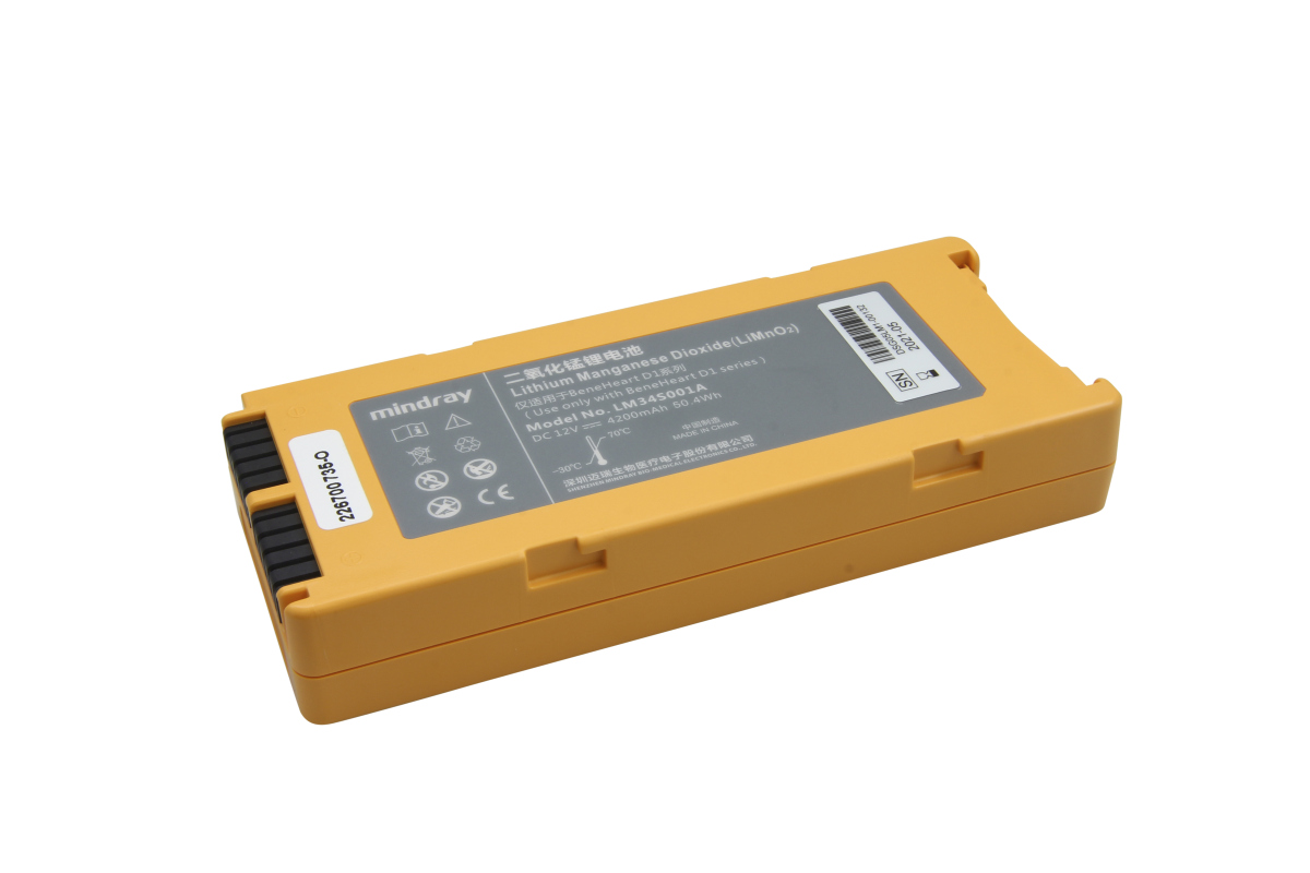 Original Lithium battery Datascope Mindray BeneHeart D1 defibrillator, monitor LM34S001A