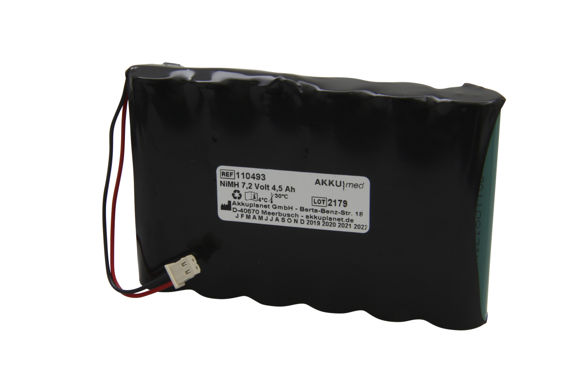 AKKUmed NiMH battery suitable for MIR Spirolab II, III, type 972301
