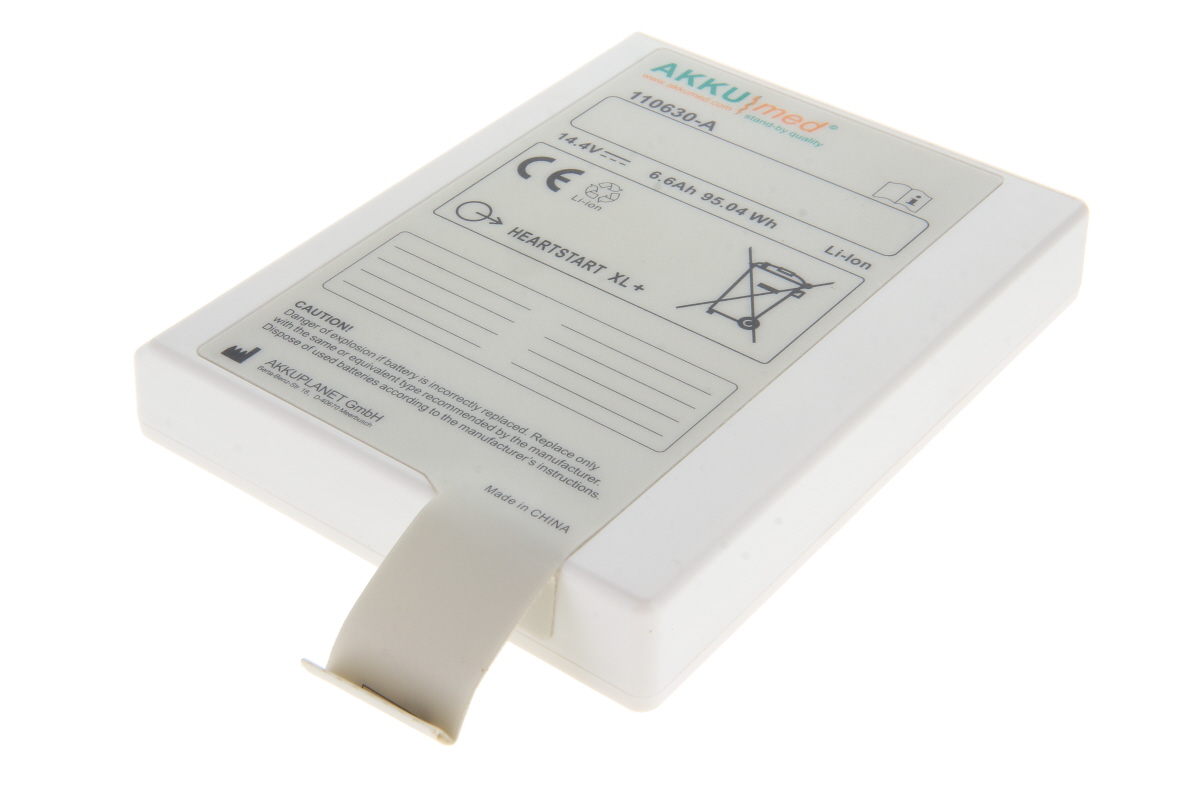 AKKUmed Li Ion Akku für Philips Heartstart XL+ Monitor Defibrillator - Typ 989803167281