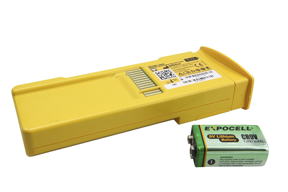 Original Lithium battery for Defibtech Lifeline AED DCF-210, DCF-210, DDU-1200