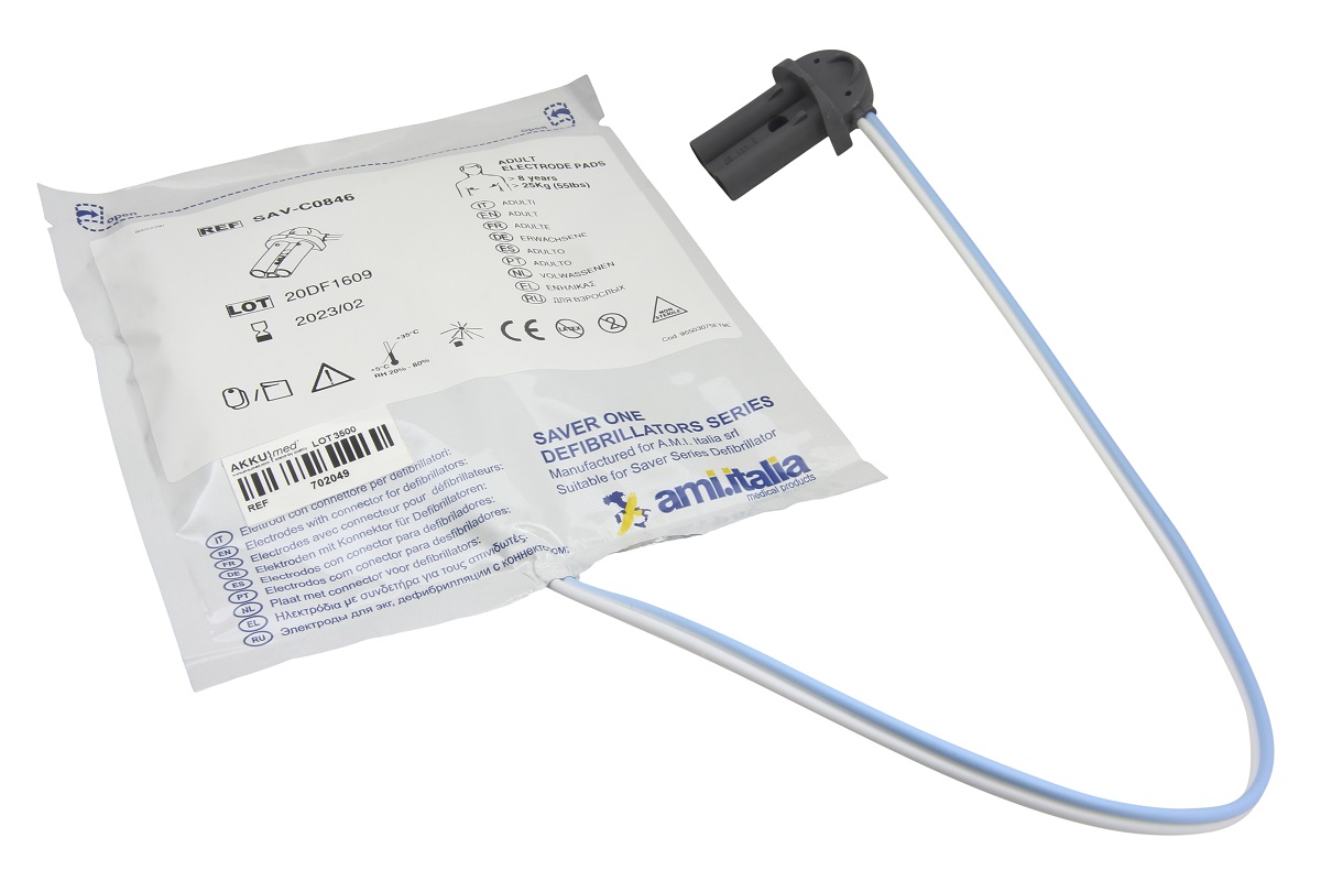 Original defibrillation electrodes for Saver One SAV-C0846