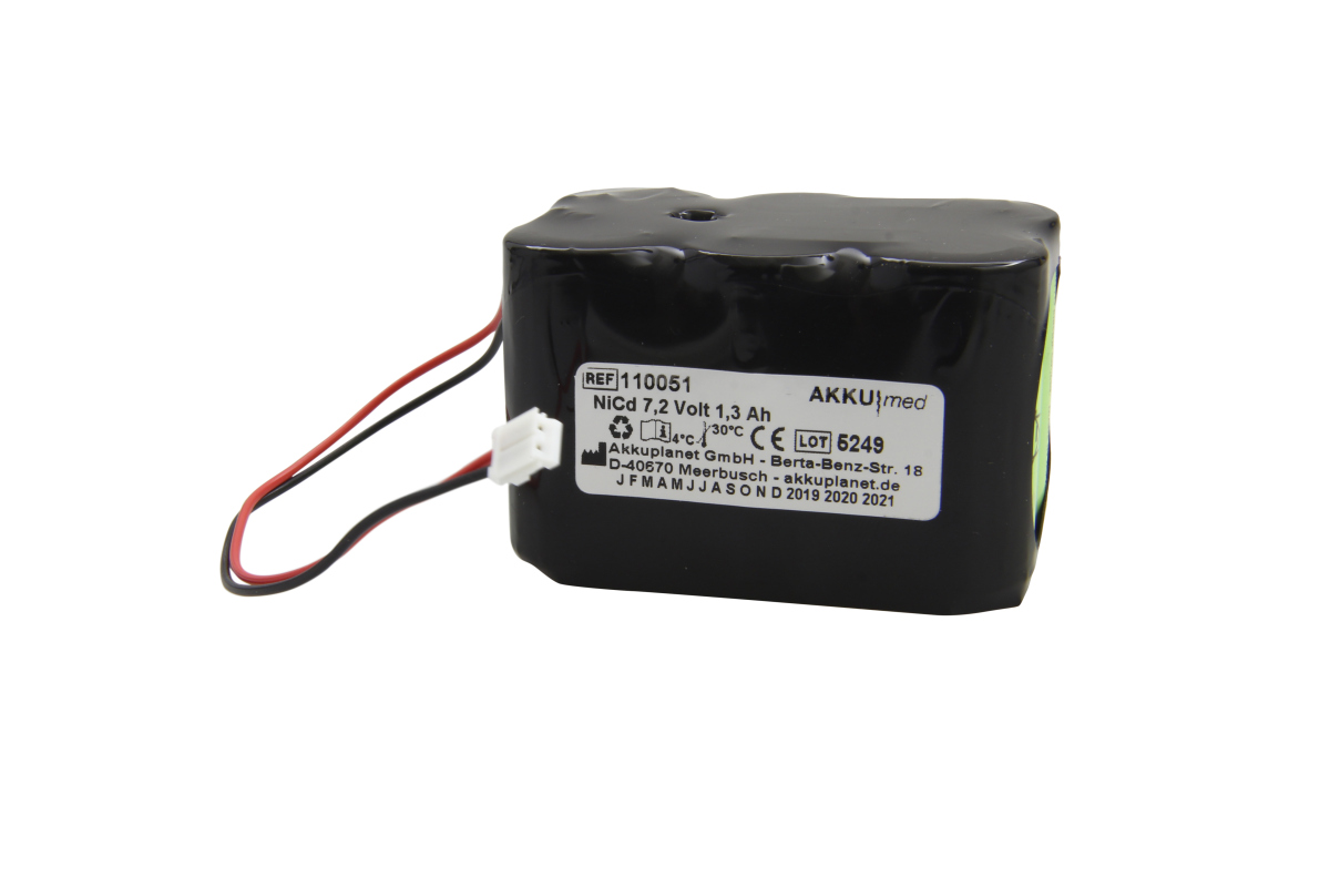 AKKUmed NC battery suitable for MGVG, Döring combimat 2000, IP85 (1+2), IP83-2