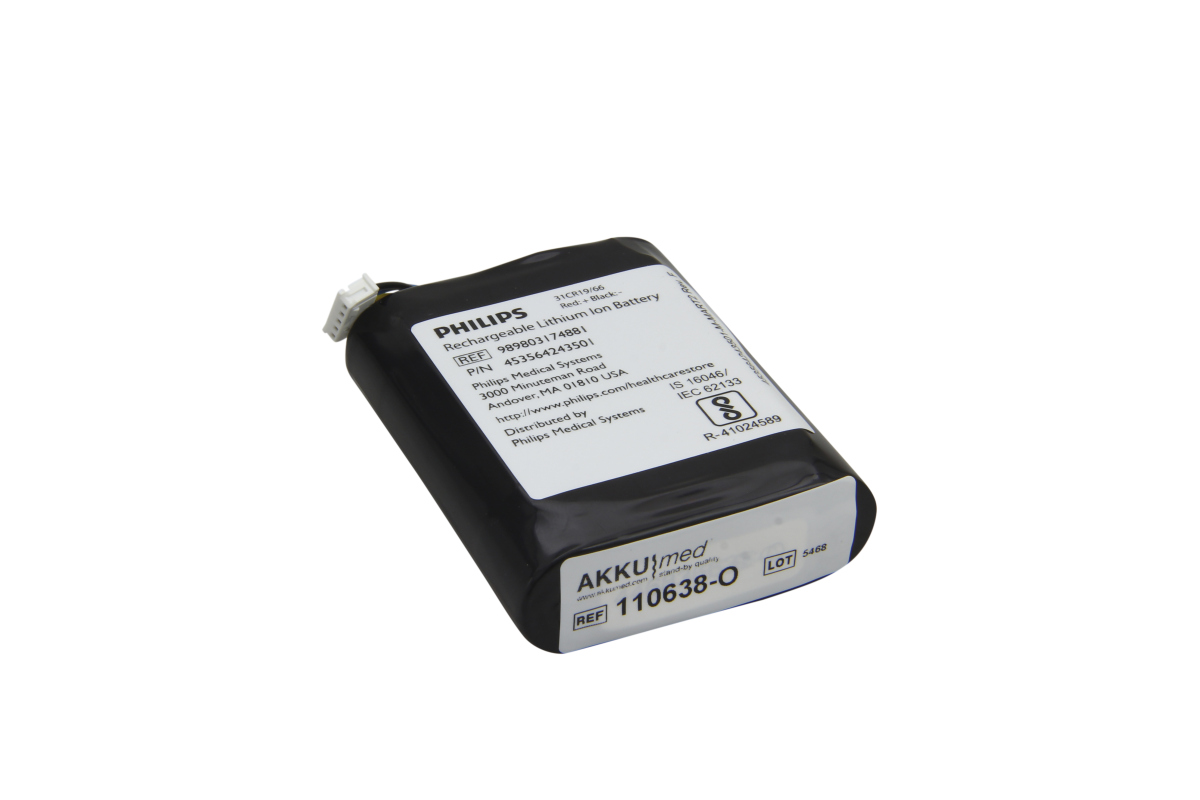 Original Li Ion battery for Philips Monitor SureSigns VM1 - type 989803174881