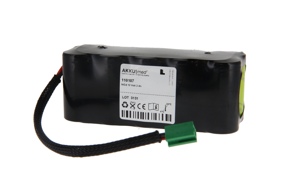 AKKUmed NC battery suitable for GE Hellige Marquette Eagle monitor 1000, 1006, 1008,1009