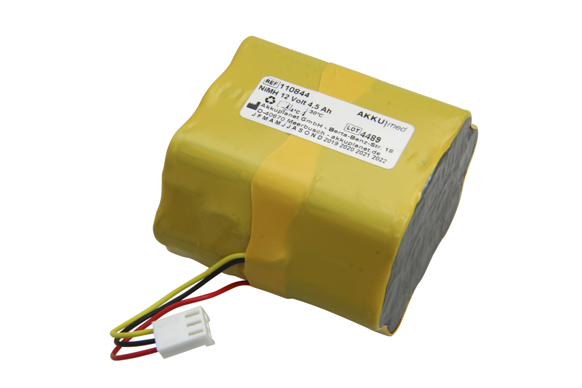 AKKUmed NiMH battery suitable for Bard ultrasound Bardscan type Portascan, PA-00149-00127, PA-00284